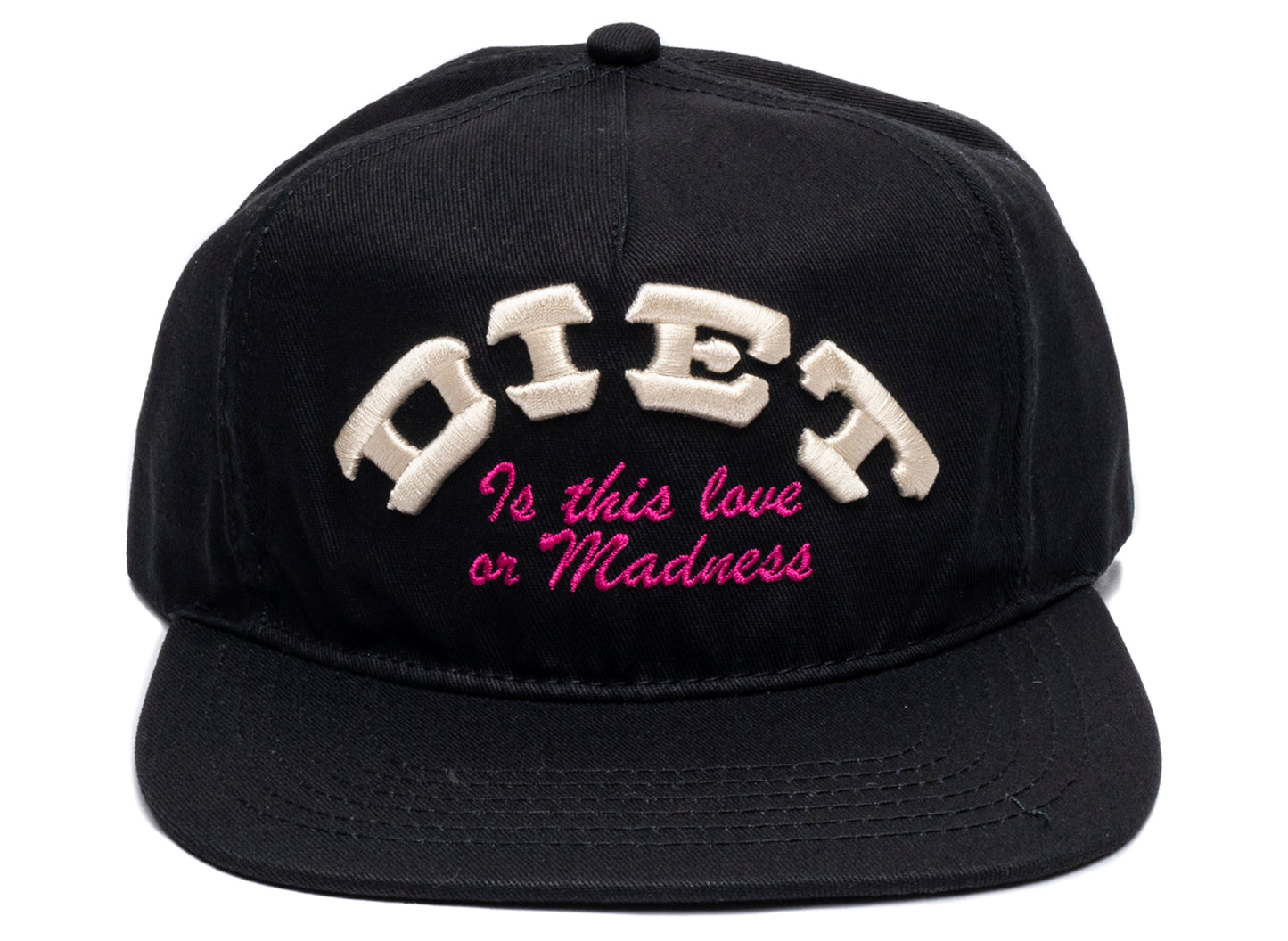 Gorra Madness "Diet Starts Monday" en negro