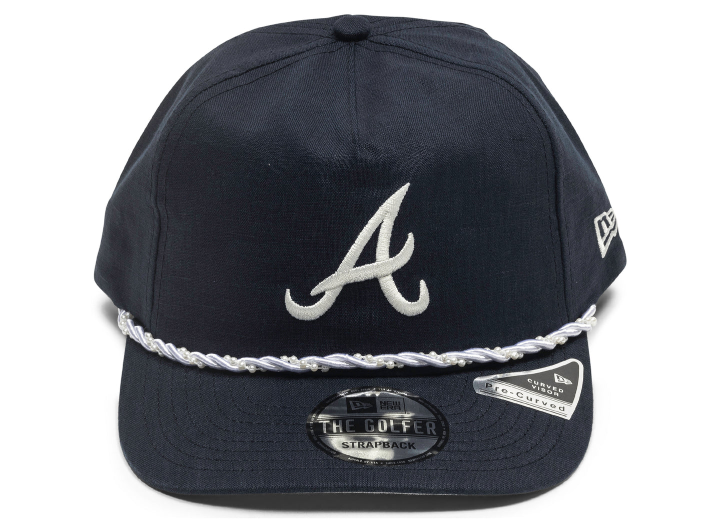 Gorra New Era Atlanta Braves Pearl Rope Golfer