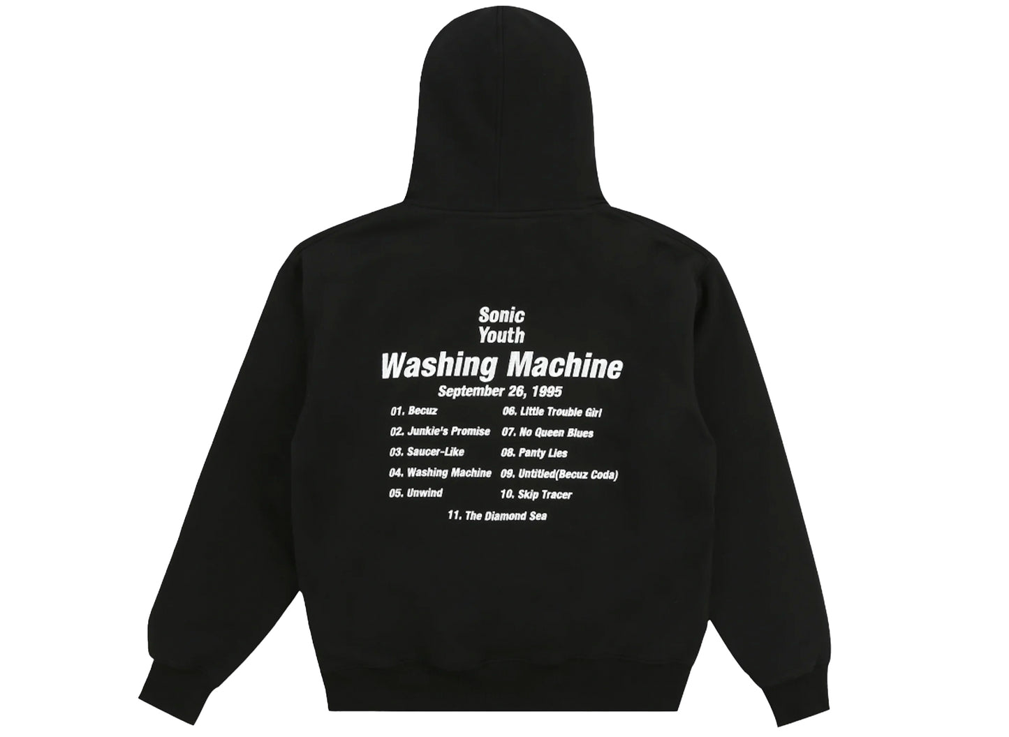 Pleasures Waschmaschinen-Kapuzenpullover