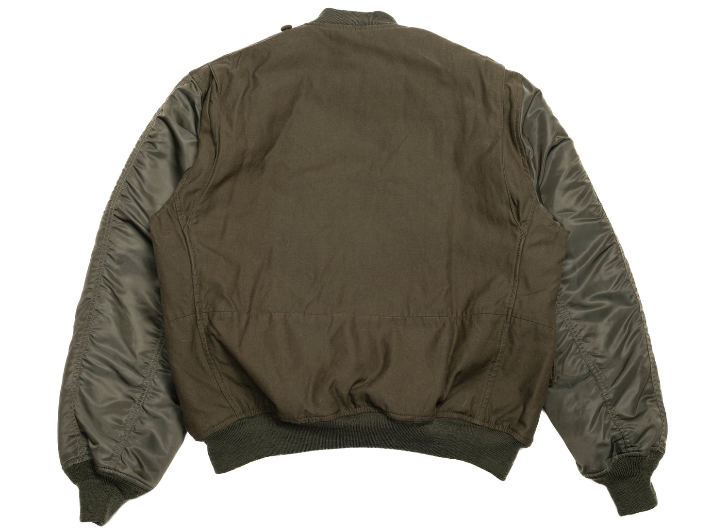 Junya Watanabe MAN Cotton-Nylon Jacket in Khaki Mix, men's jacket, view 4