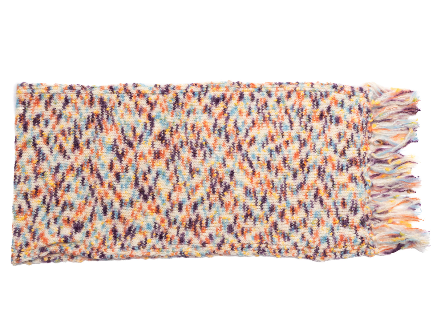 Bufanda de punto Noah de A.P.C. en color crema
