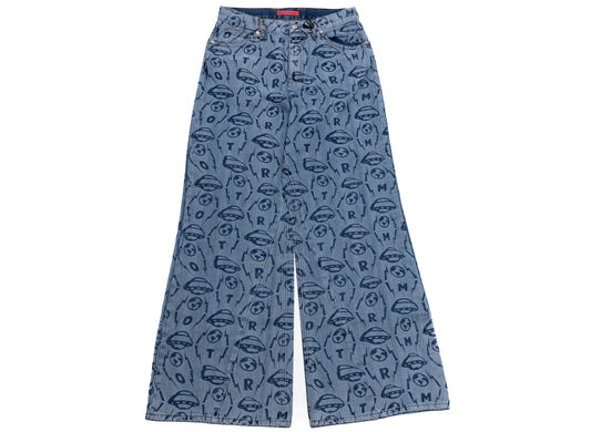 Members of the Rage MOTR Monogram Denimhose