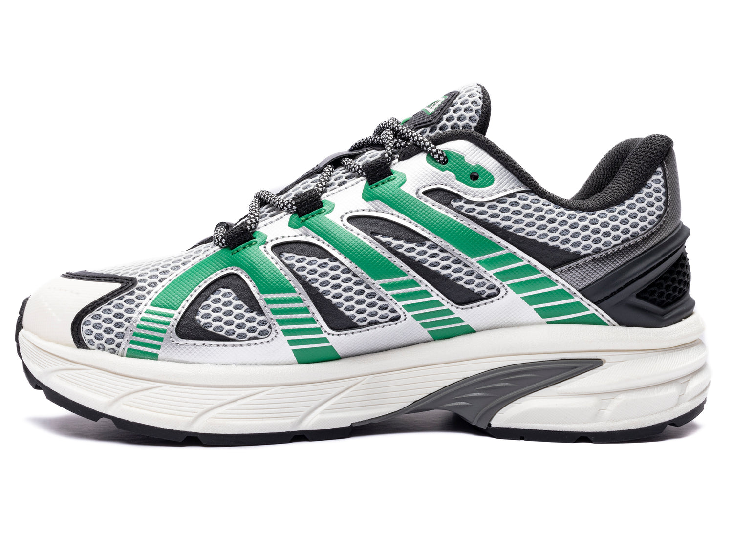 ANIMA Atomic RT in Green and White, men's lifestyle sneaker, view 3