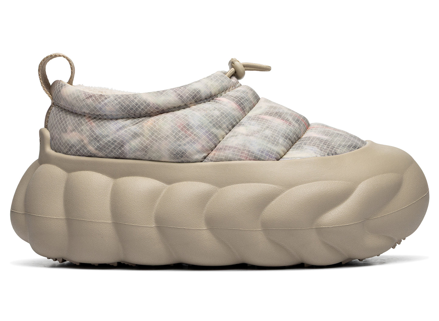 Crocs Overpuff Translucent Shorty in White - Damaged