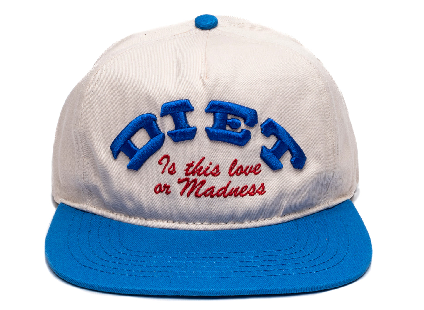Diet Starts Monday Madness Hat in Creme