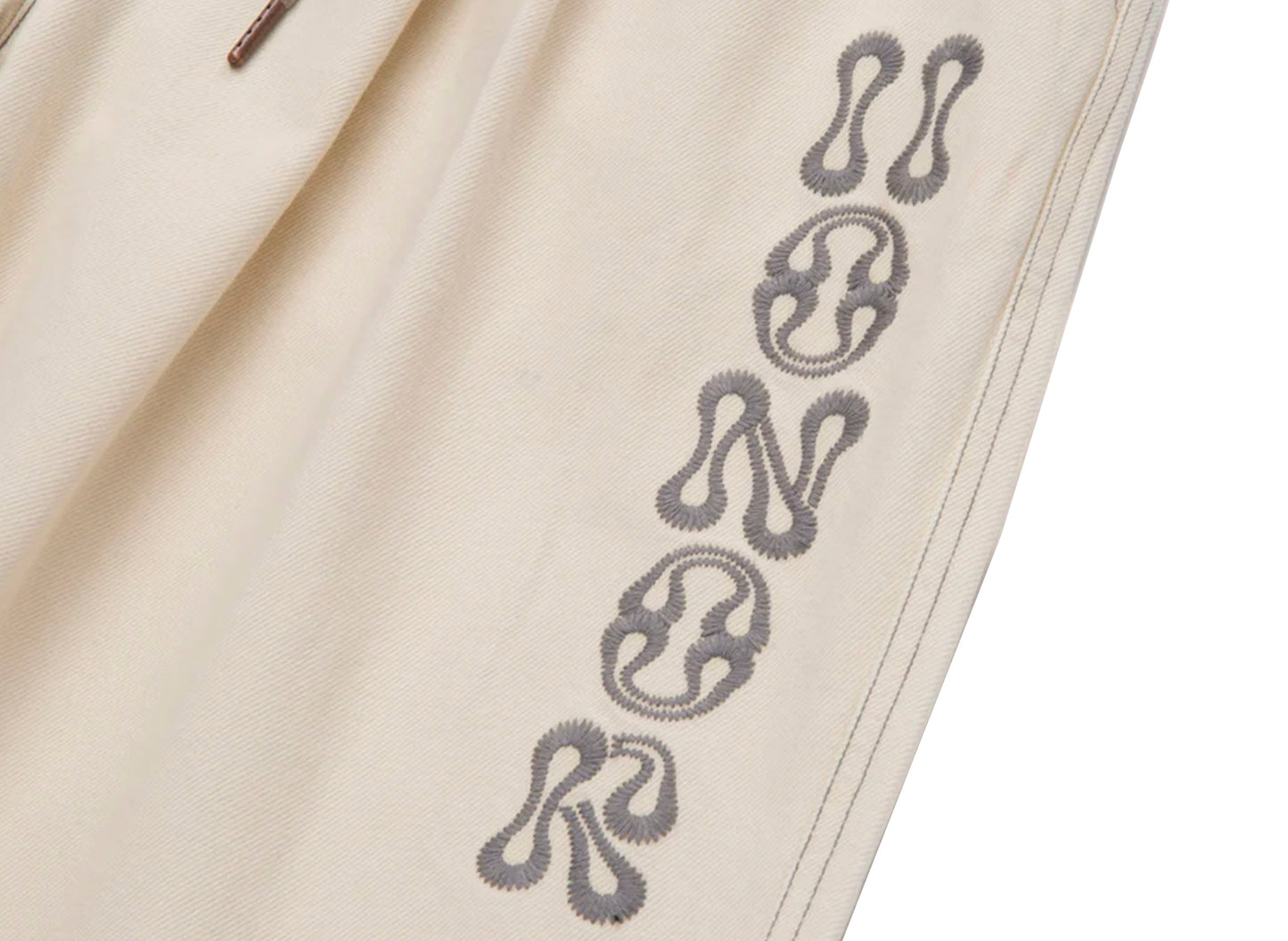 Honor the Gift Twill Baggy Pants in Bone