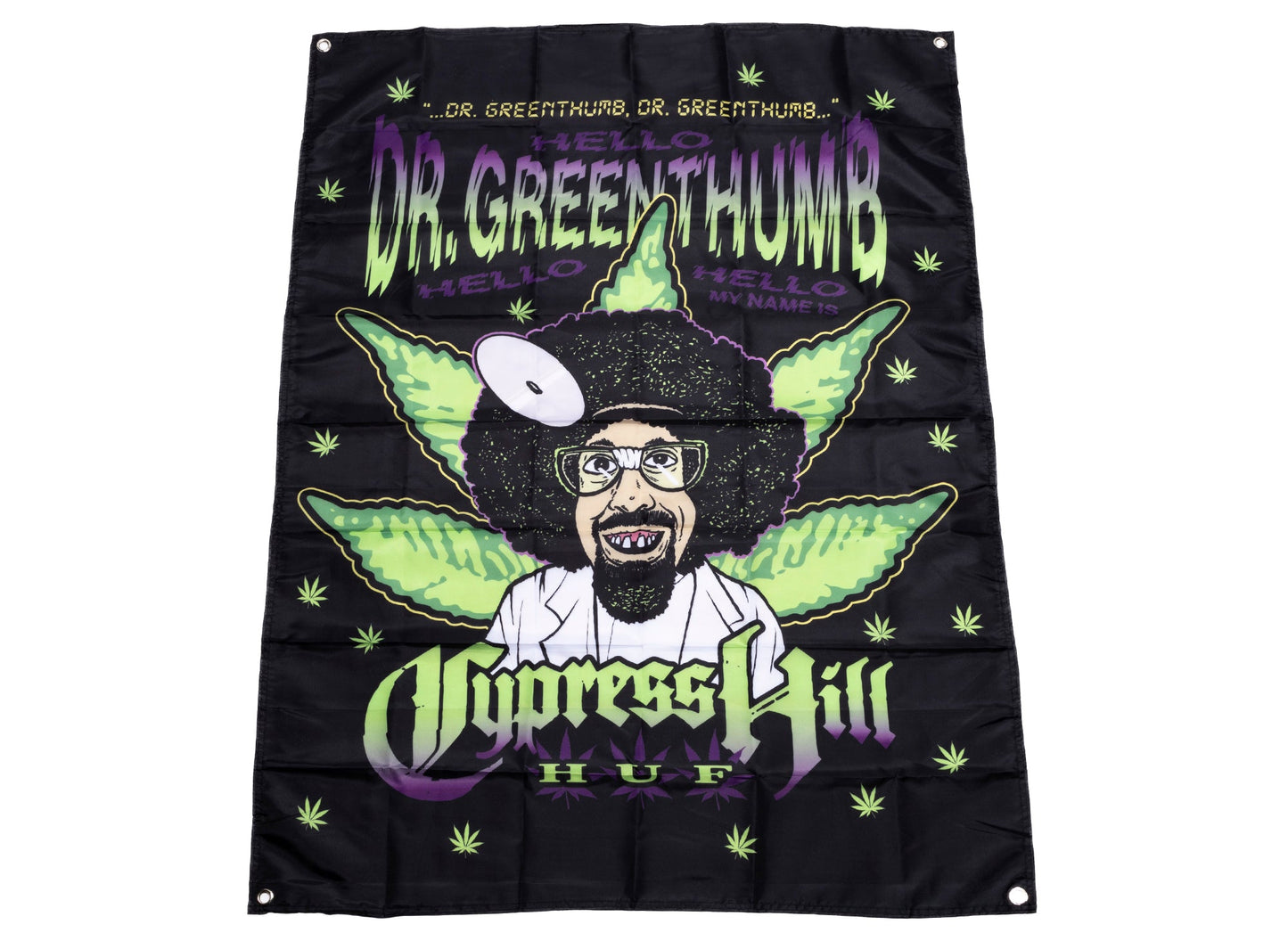 HUF x Cypress Hill Dr. Greenthumb Banner