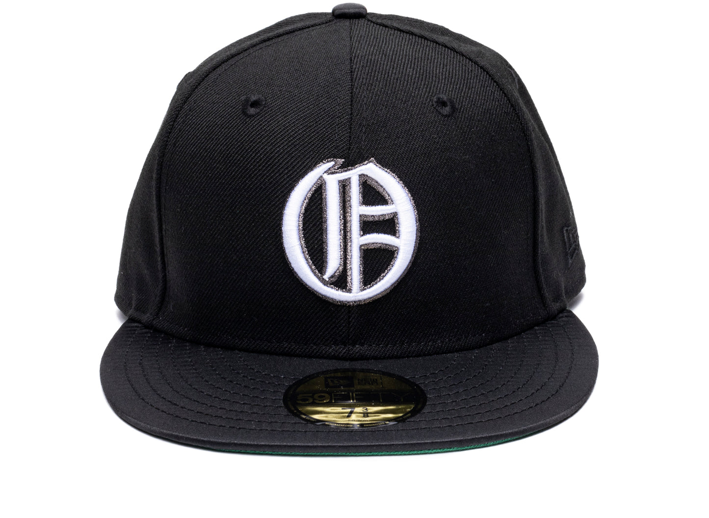 New Era 59FIFTY O Hat 'Schwarz m. Satin Schirm' ONENESS EXKLUSIV