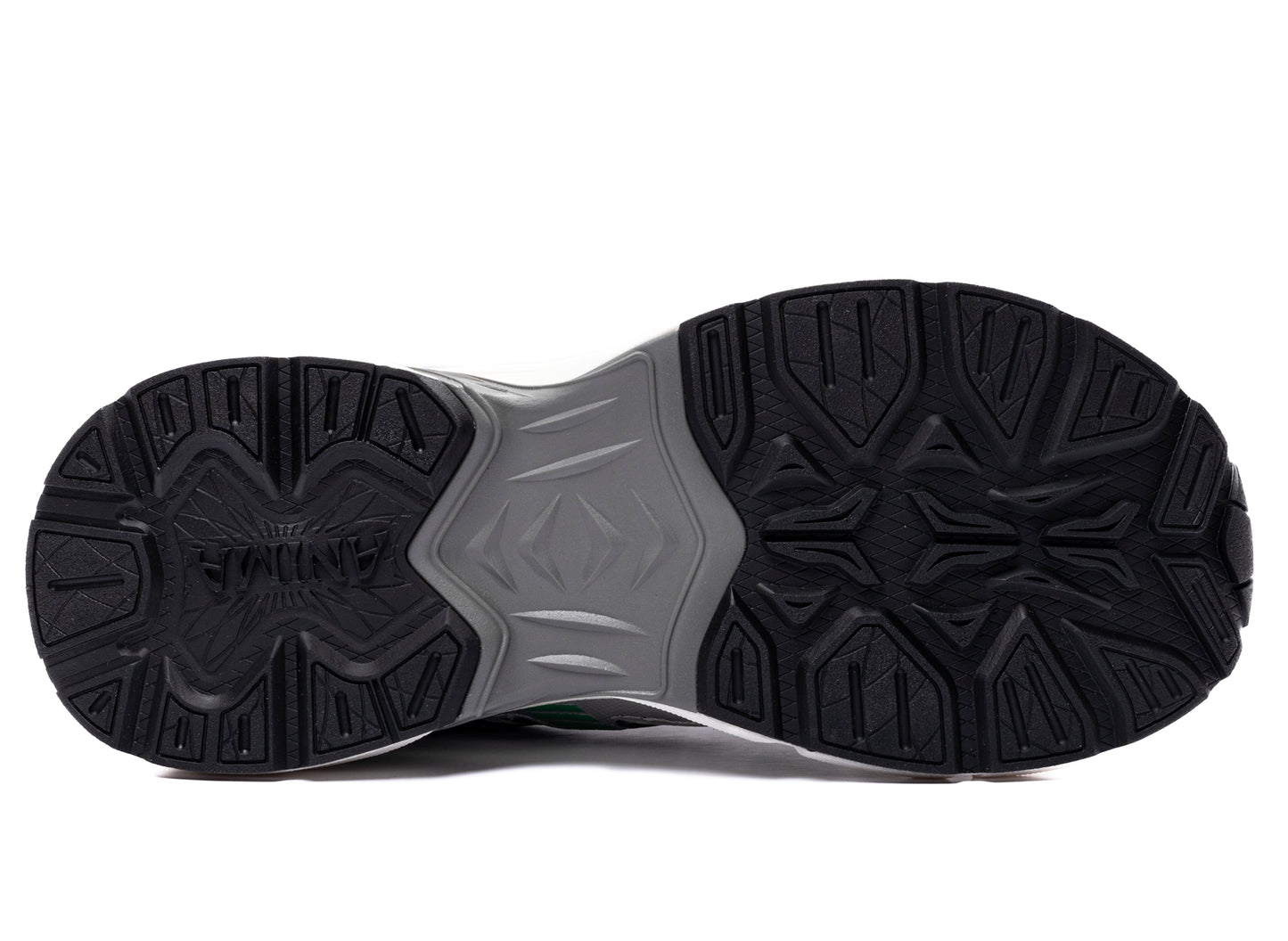 ANIMA Atomic RT in Green and White, men's lifestyle sneaker, view 5
