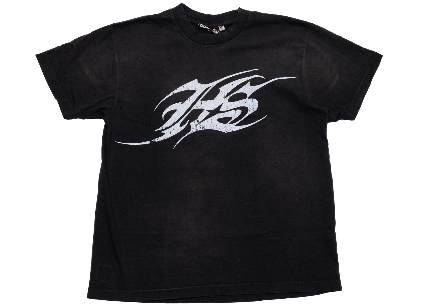 Hellstar HS Tattoo Logo T-Shirt in Black, front view
