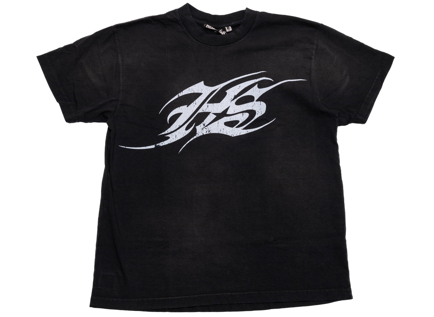Hellstar HS Tattoo Logo T-Shirt in Black, front view