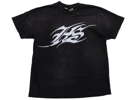 Hellstar HS Tattoo Logo T-Shirt in Black, front view