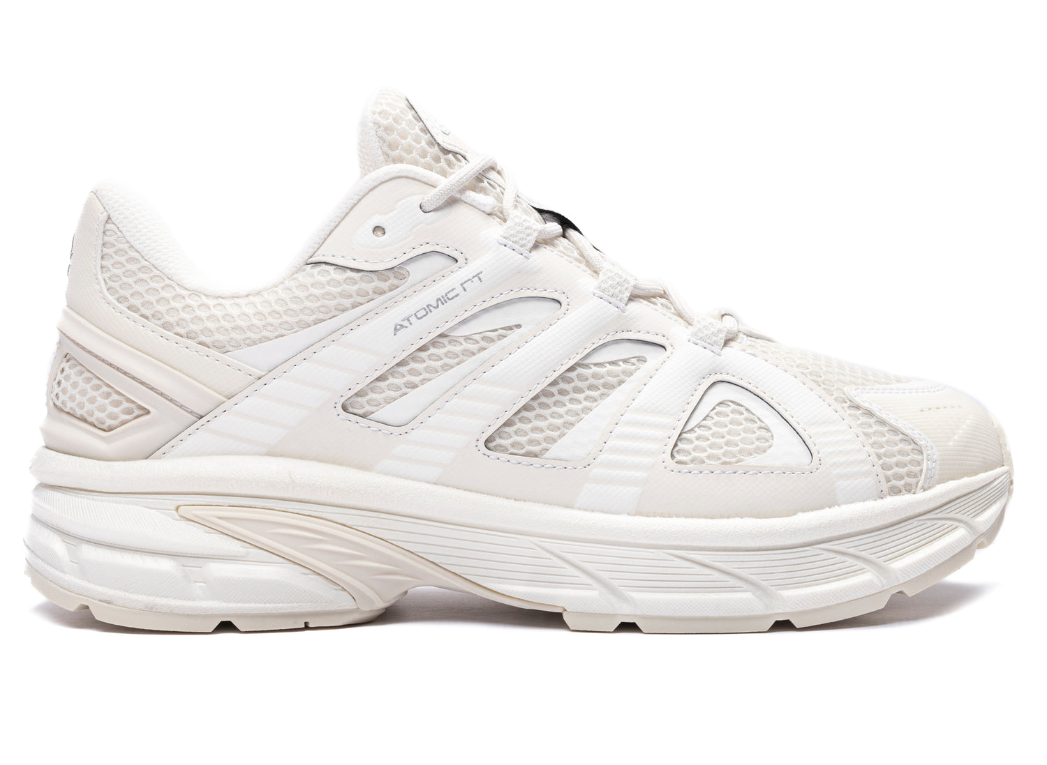 ANIMA Atomic RT in Cream and White, men's lifestyle sneaker, lead view