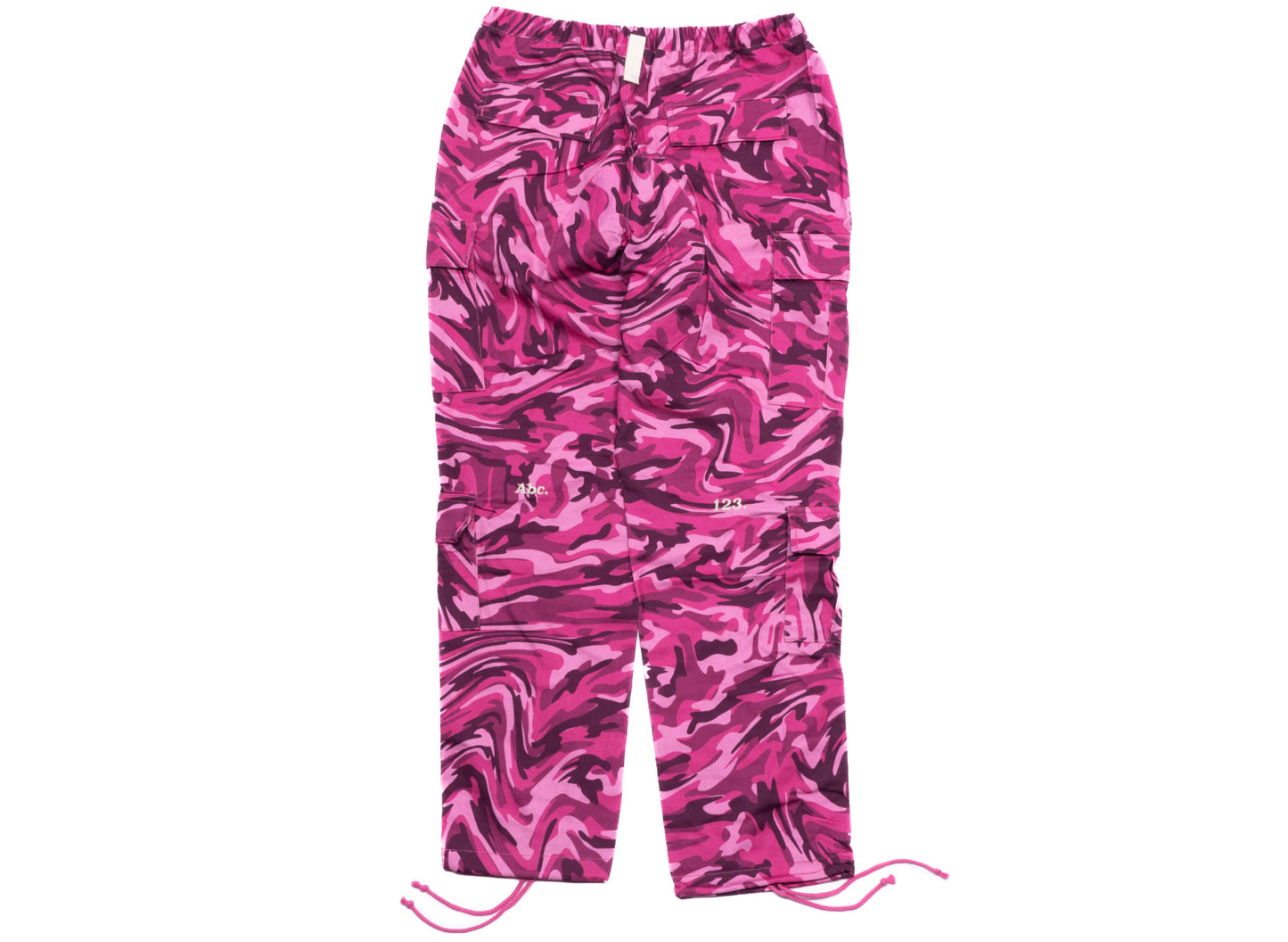 Advisory Board Crystals Abc. 123. Pantalones Cargo de Camuflaje Distorsionado