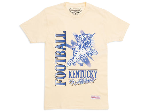 Camiseta Retro Brush de los Kentucky Wildcats de la NCAA de Mitchell & Ness