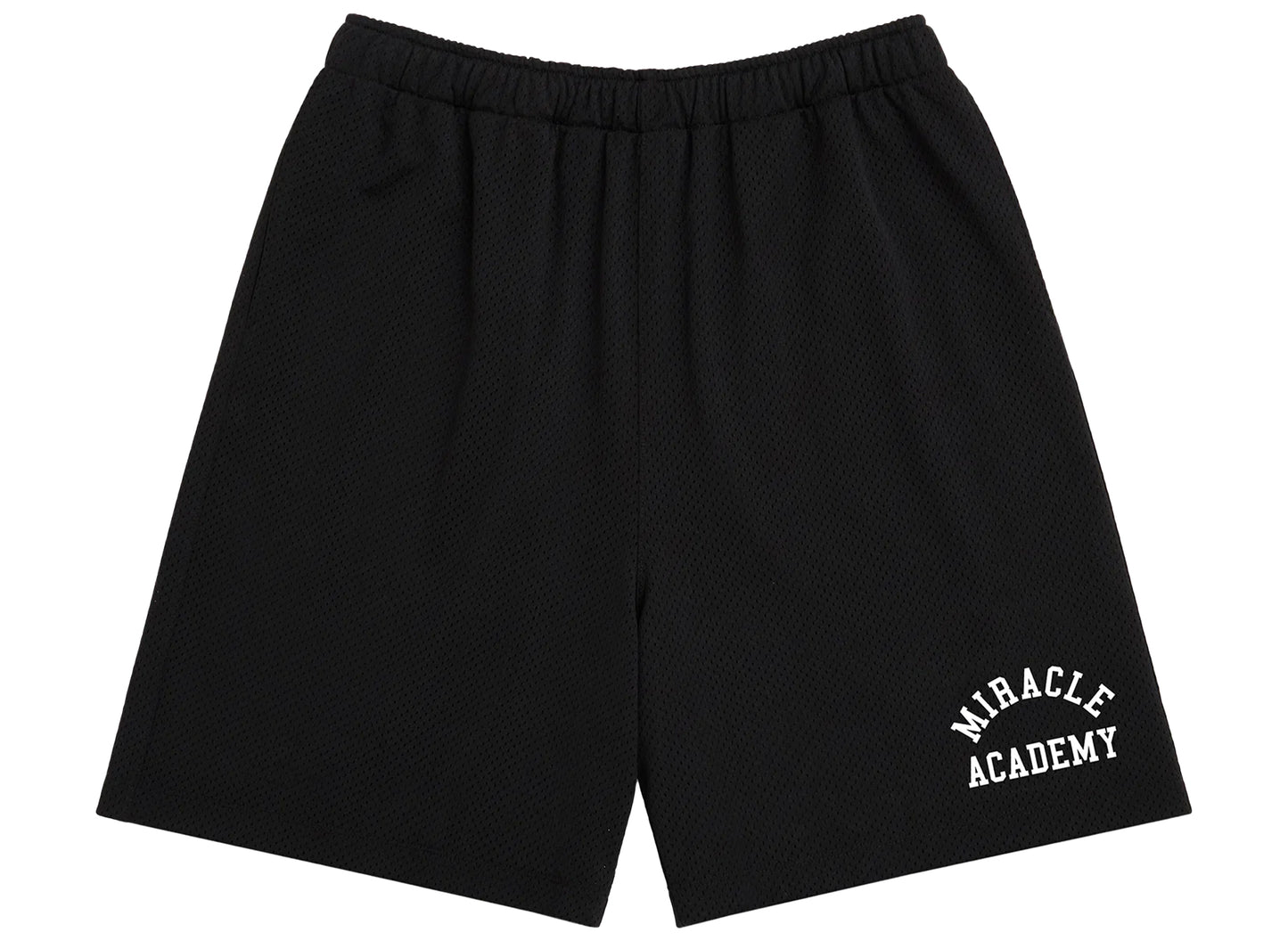 Nahmias Miracle Academy Baggy PE Short in Black, men's black shorts