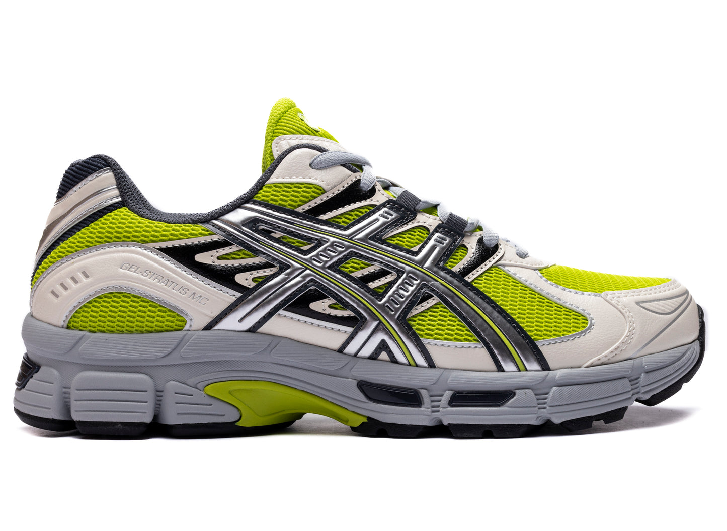 Asics Gel-Stratus MC in „Lime Zest / Pure Silver“
