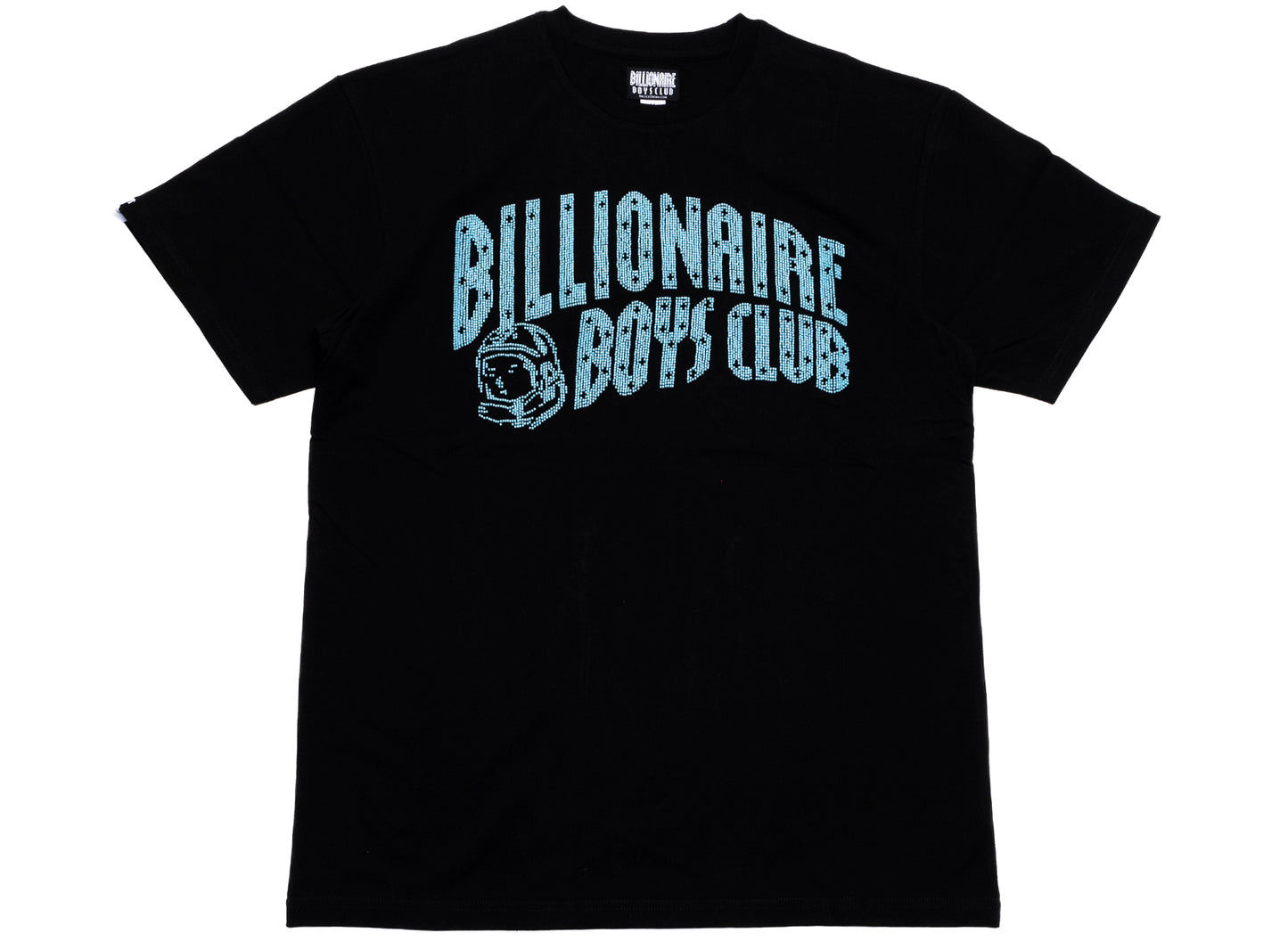 BBC Arch S/S Strick-T-Shirt in Schwarz