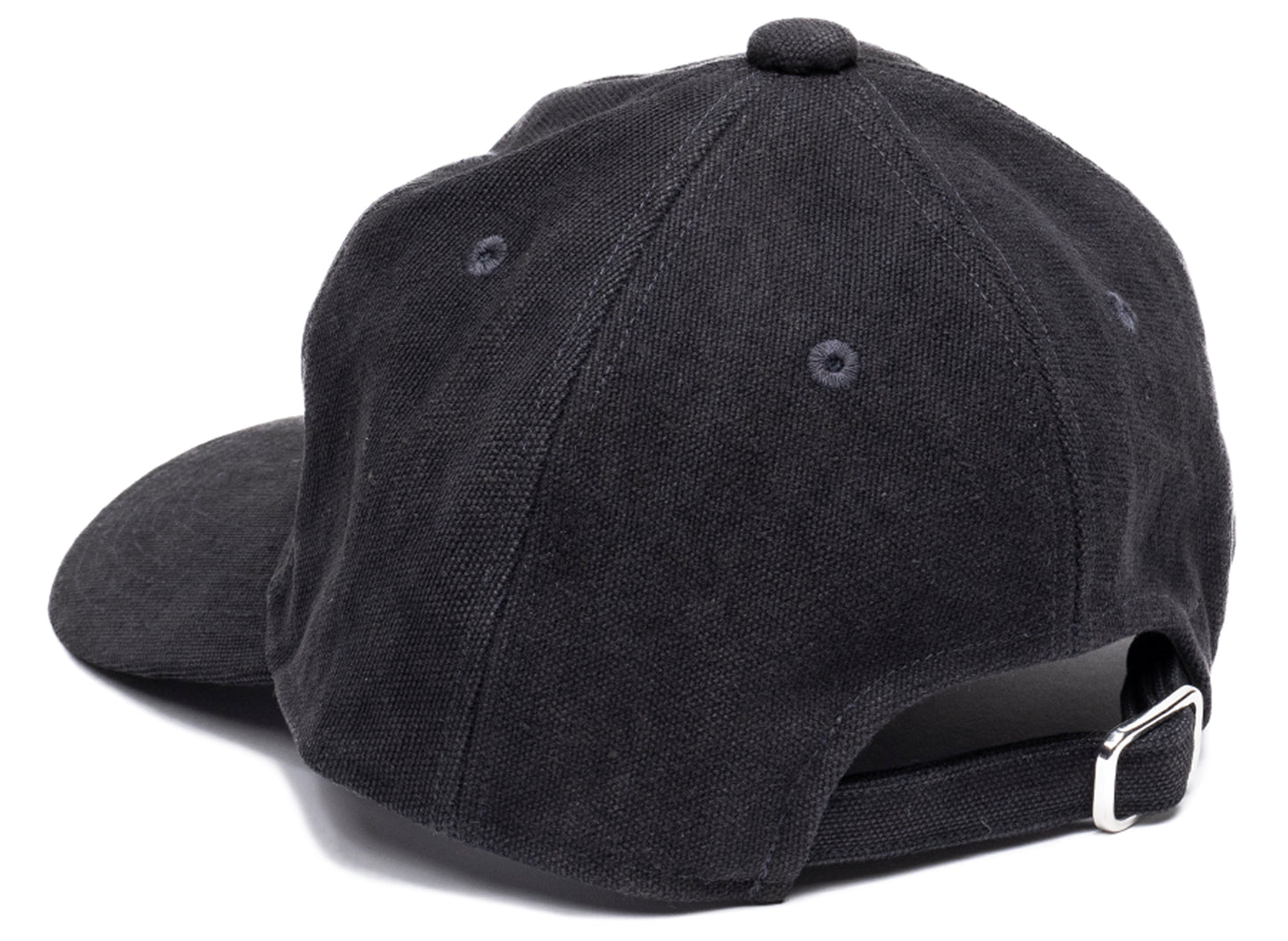 Gorra Readymade con cierre trasero en negro