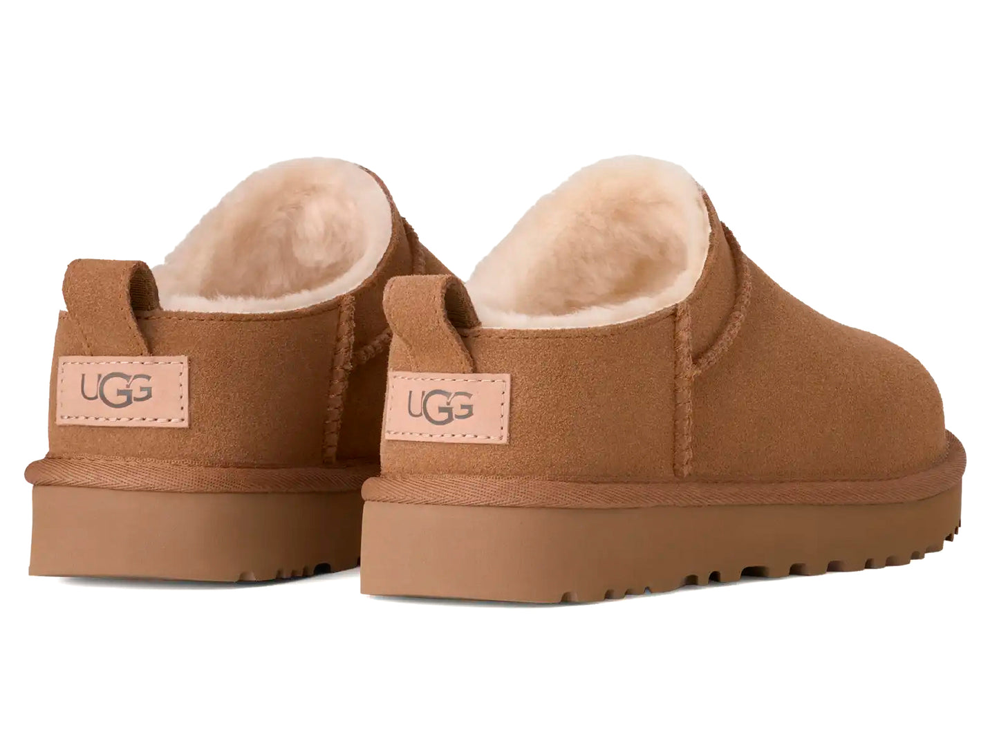 Women's Ugg Classic Micro in Chestnut — view 2