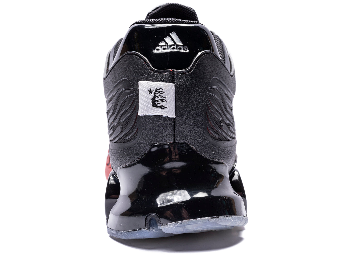Adidas x Hellstar Megaride S2 in Cloud White / Bright Red / Core Black