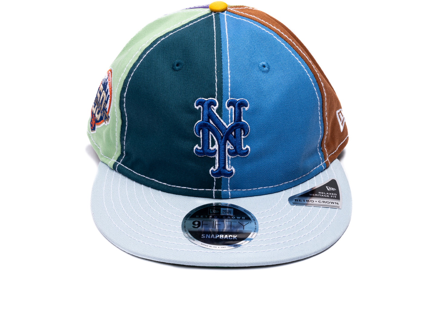 New Era x Sean Wotherspoon New York Mets Retro Crown 9Fifty Snapback Hat in Multi-Color