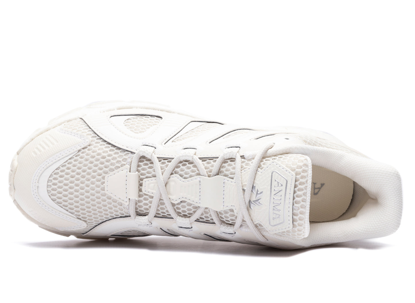 ANIMA Atomic RT in Cream and White, men's lifestyle sneaker, view 4