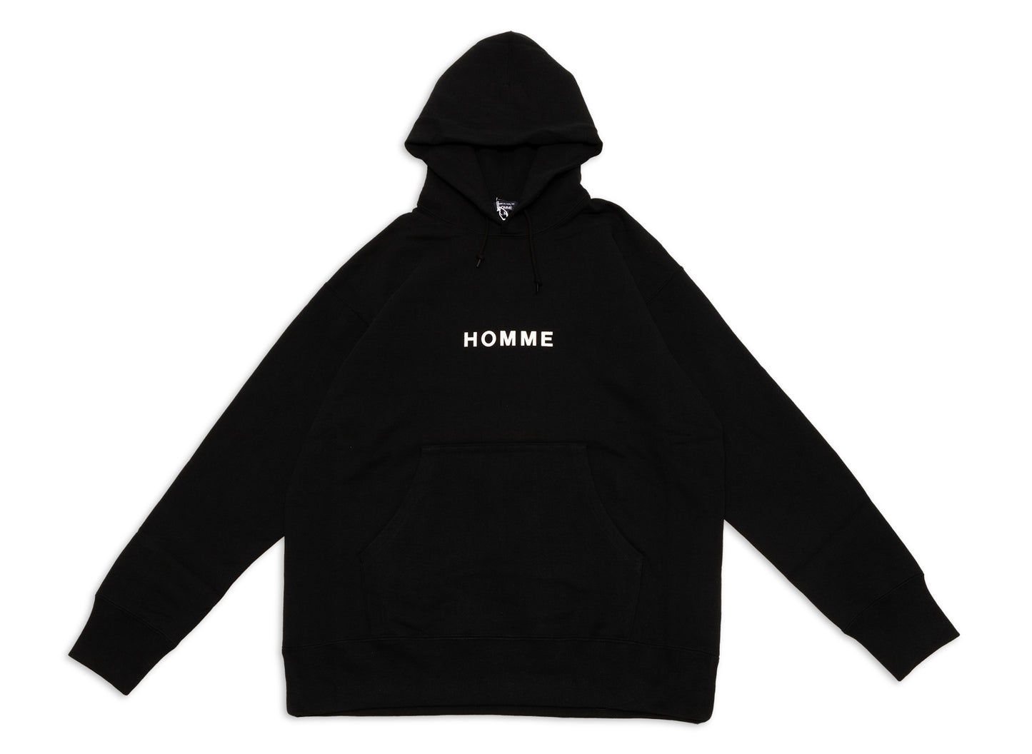 Sudadera con capucha Comme des Garçons HOMME en negro