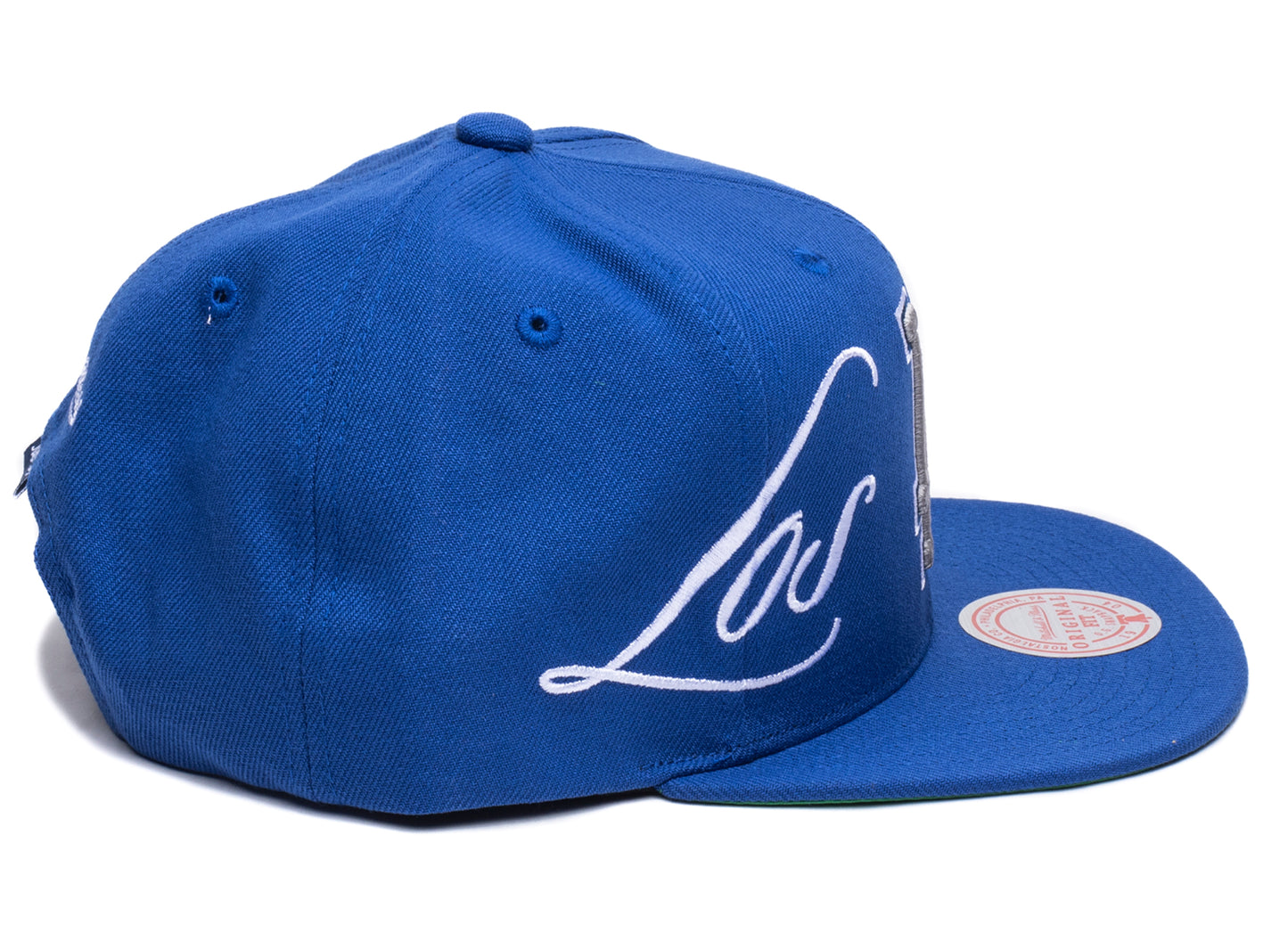 Mitchell & Ness Just Don Lux Script Dodgers Snapback Cap