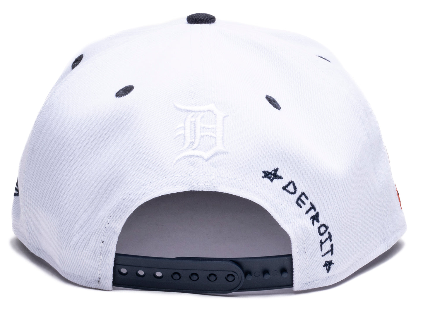 Gorra ajustable New Era Official Doodles Detroit Tigers