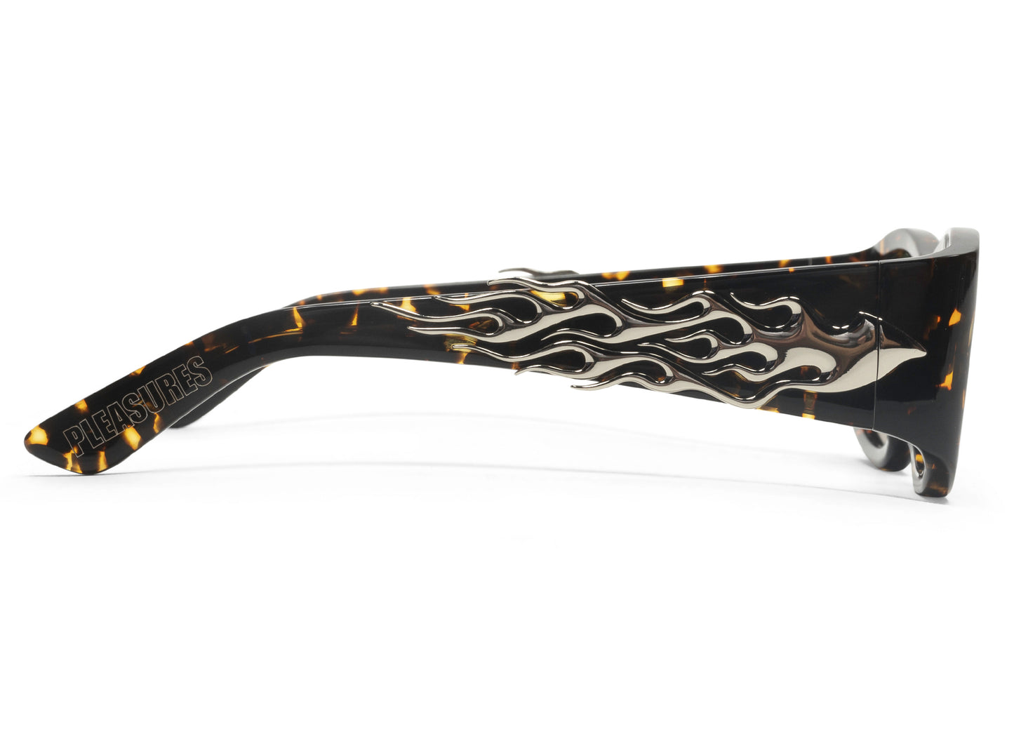 Pleasures Eazy Sunglasses in Tortoise