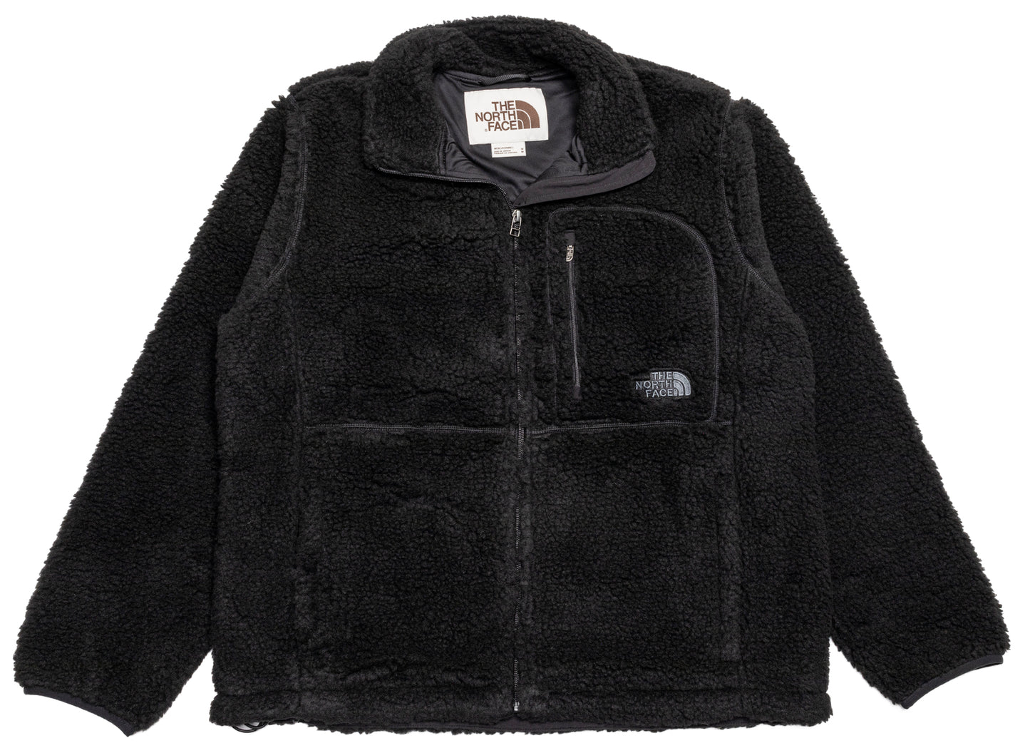 The North Face Extreme Pile 2 Full-Zip Jacket in TNF Black, men's jacket