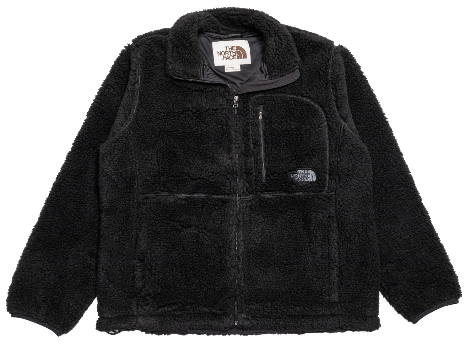 The North Face Extreme Pile 2 Full-Zip Jacket in TNF Black, men's jacket