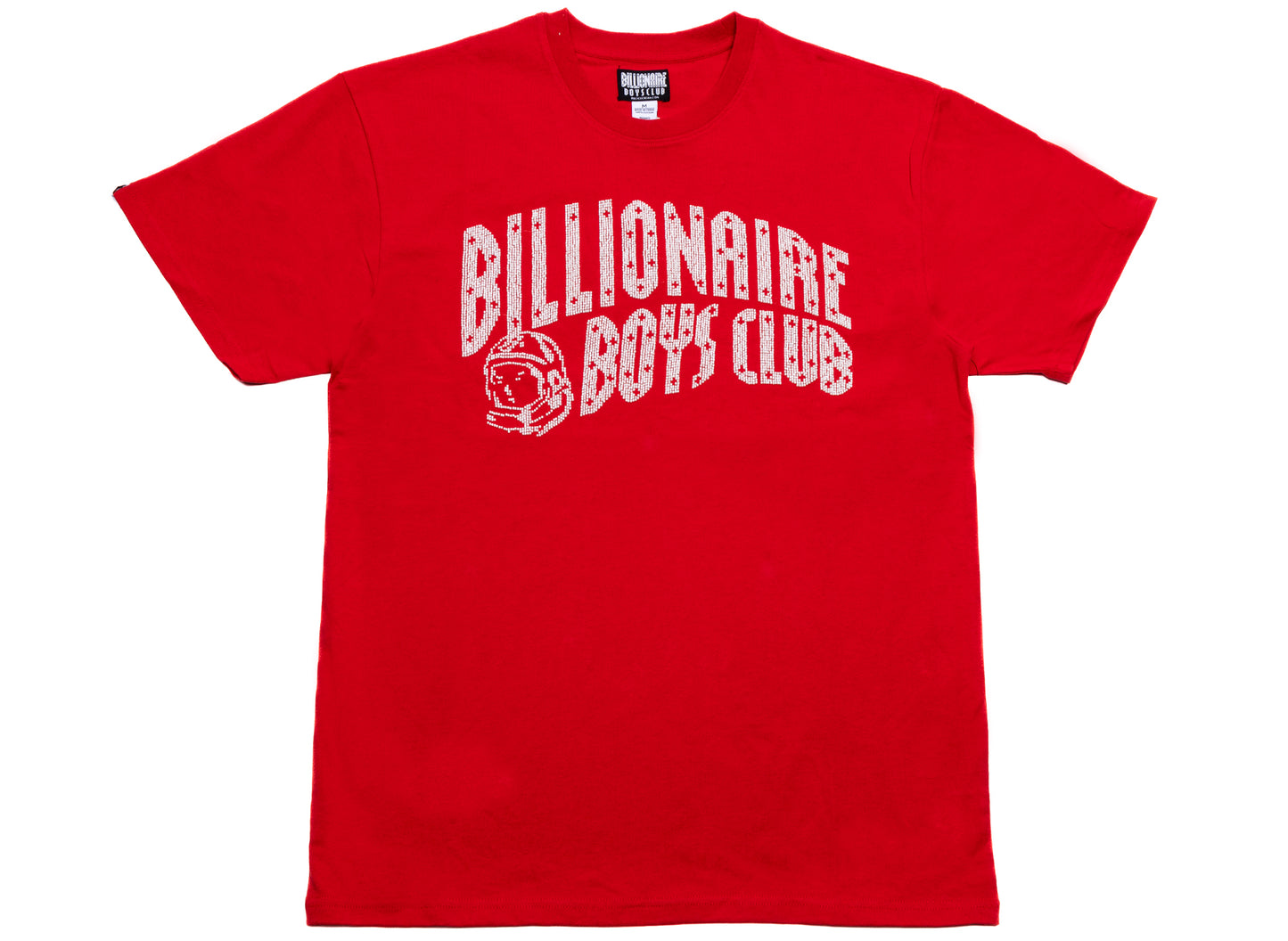 BBC Arch S/S Strick-T-Shirt in Rot
