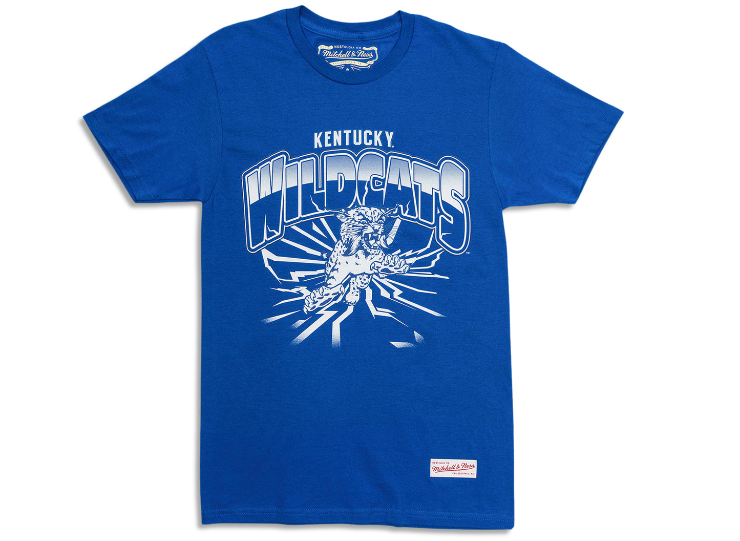 Mitchell & Ness Kentucky Wildcats NCAA Earthquake T-Shirt