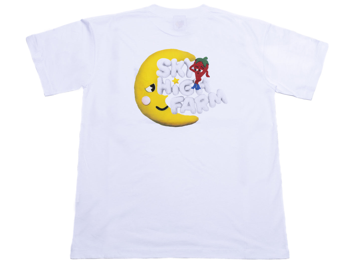 Sky High Farm Perennial Shana Grafik-T-Shirt in Weiß