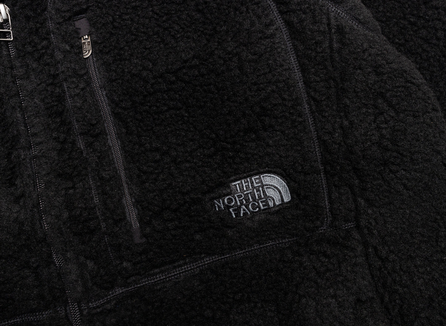 The North Face Extreme Pile 2 Full-Zip Jacket in TNF Black, men's jacket, view 2