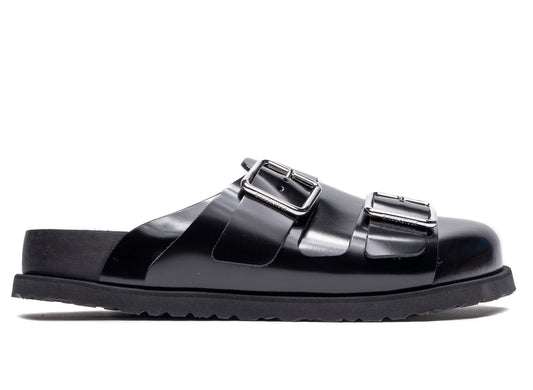 Birkenstock 1774 222 West Glattleder in Schwarz