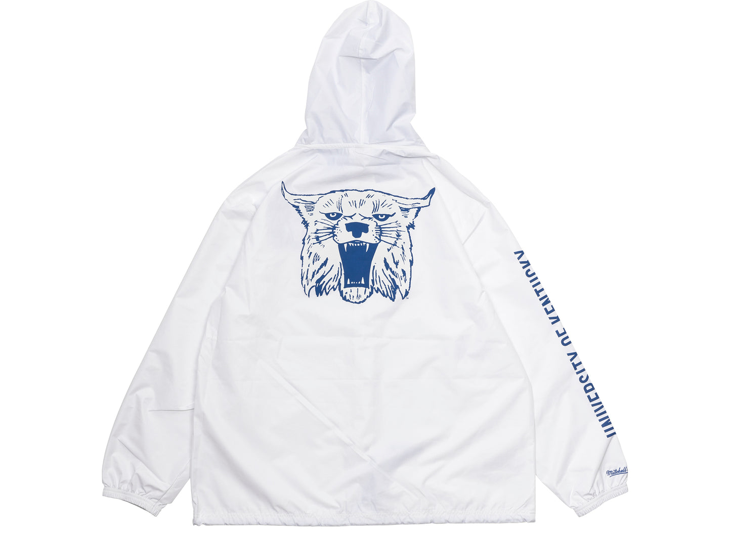Chaqueta para entrenadores con capucha y logo vintage de Kentucky Wildcats Oneness de Mitchell & Ness