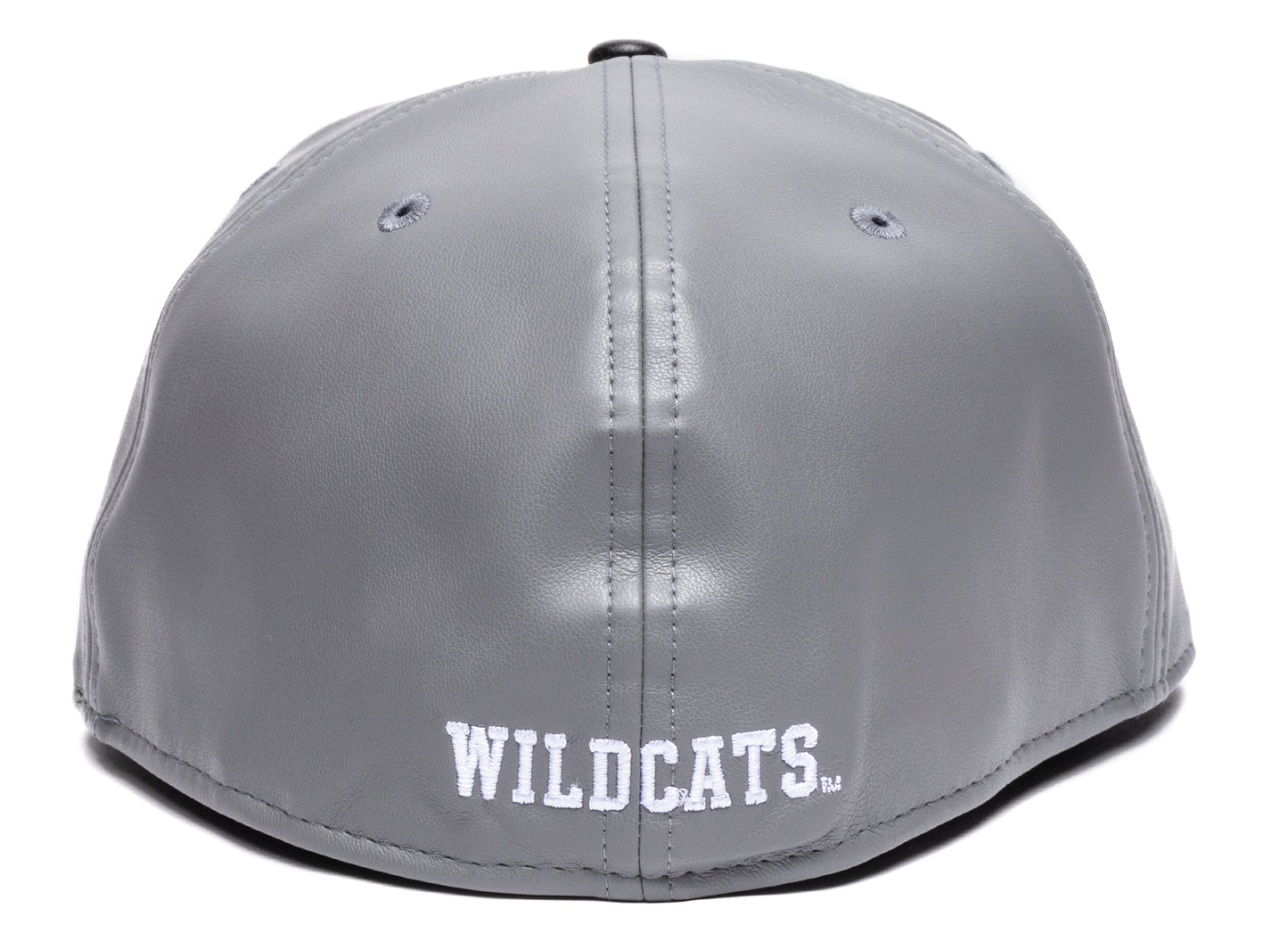 New Era Kentucky Wildcats 59FIFTY Leder Fitted Cap in Grau
