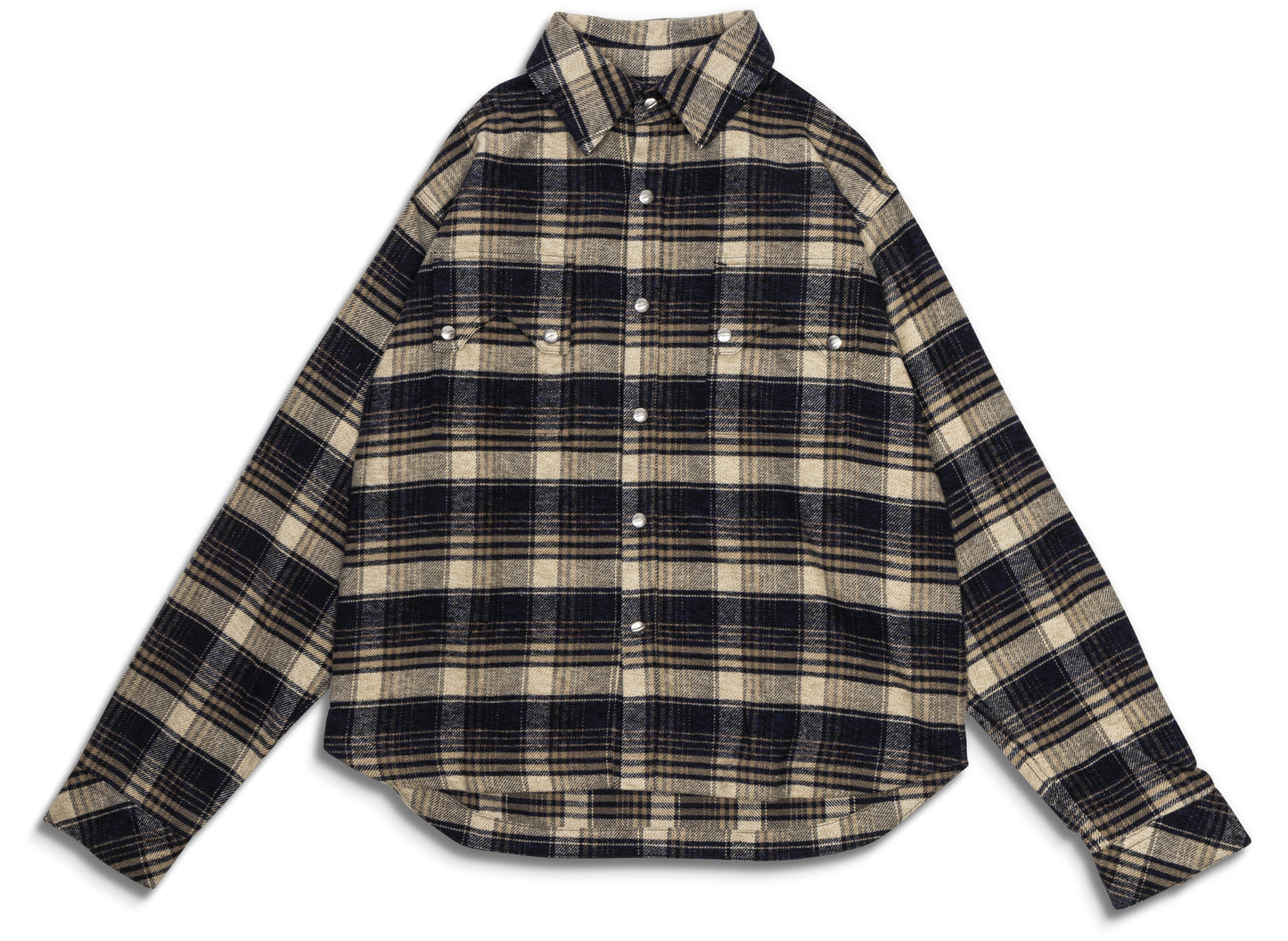 Rhude Flanell Langarm-Overshirt