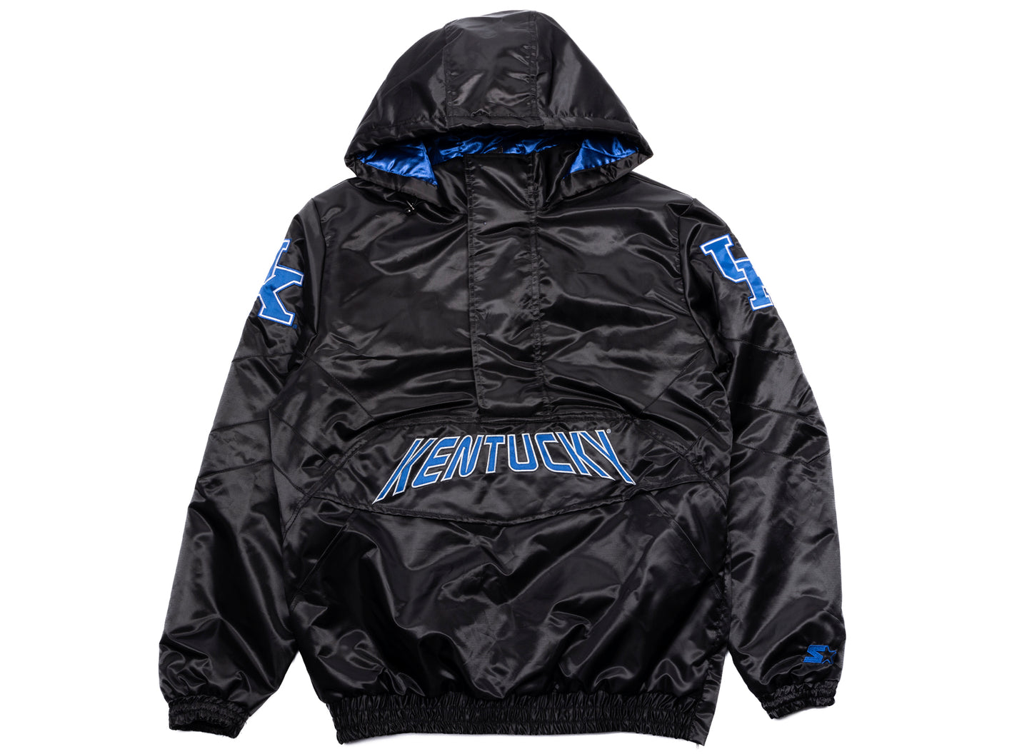 Chaqueta Starter Oneness exclusiva de los Kentucky Wildcats de polietileno en color negro