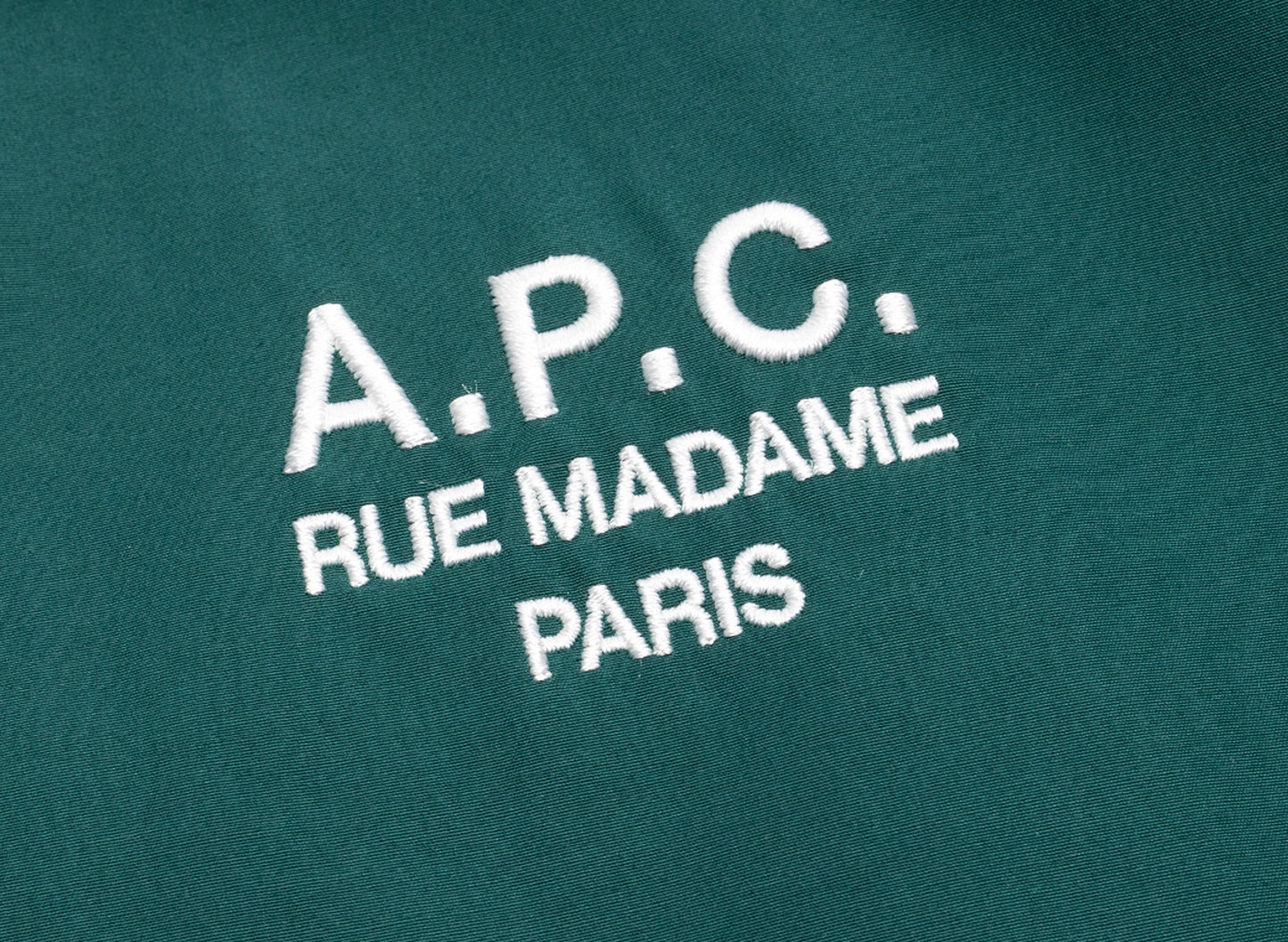 Blusón abotonado A.P.C. Regis en verde