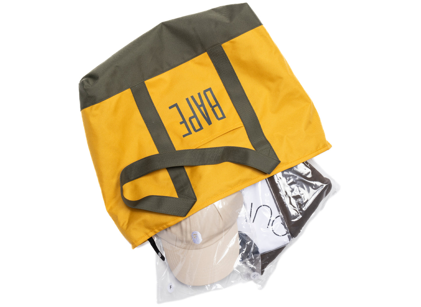 A Bathing Ape Bape Happy New Year Bag in Beige