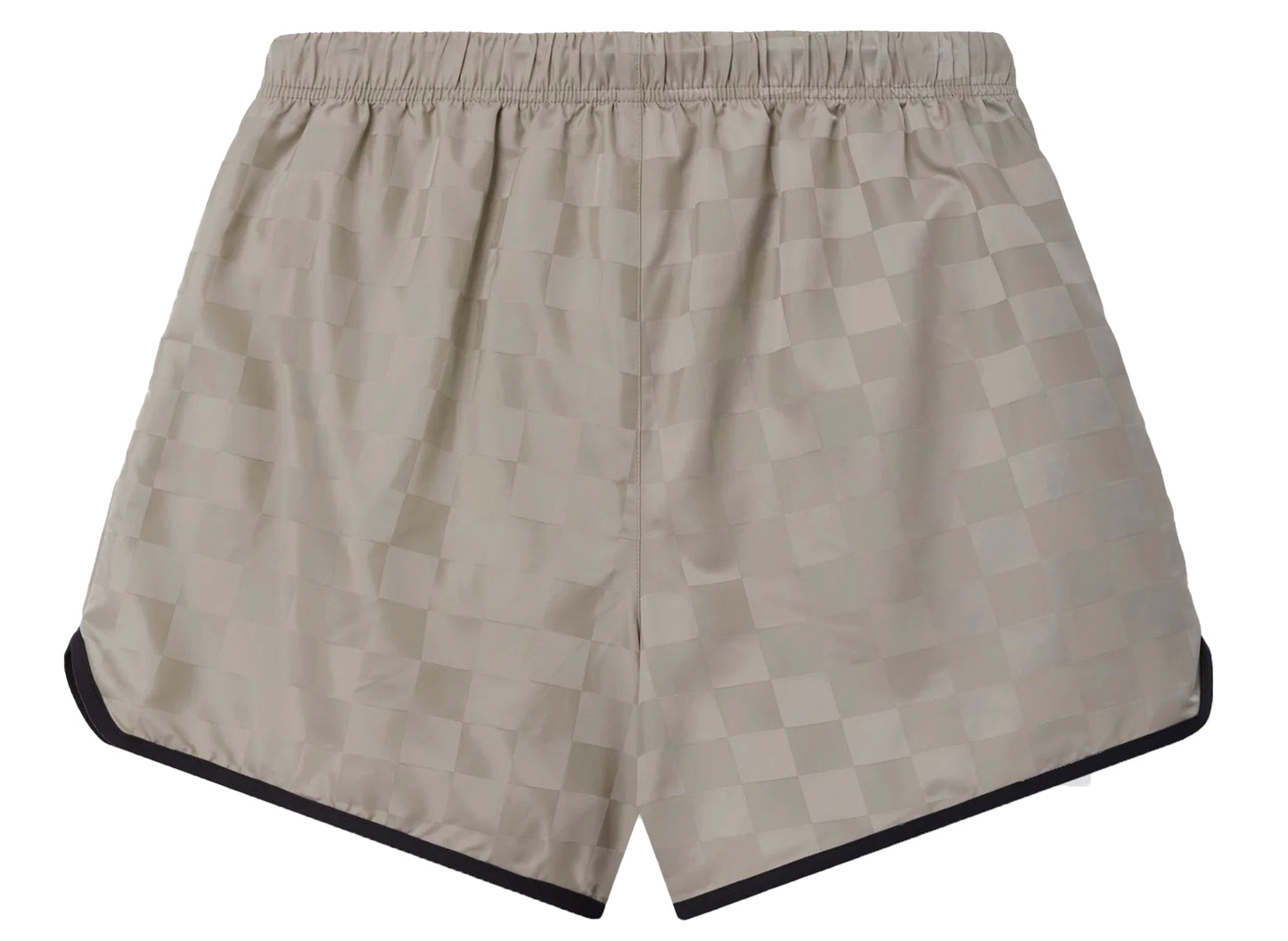 Fear of God Essentials Checkered Gym Short in Seal