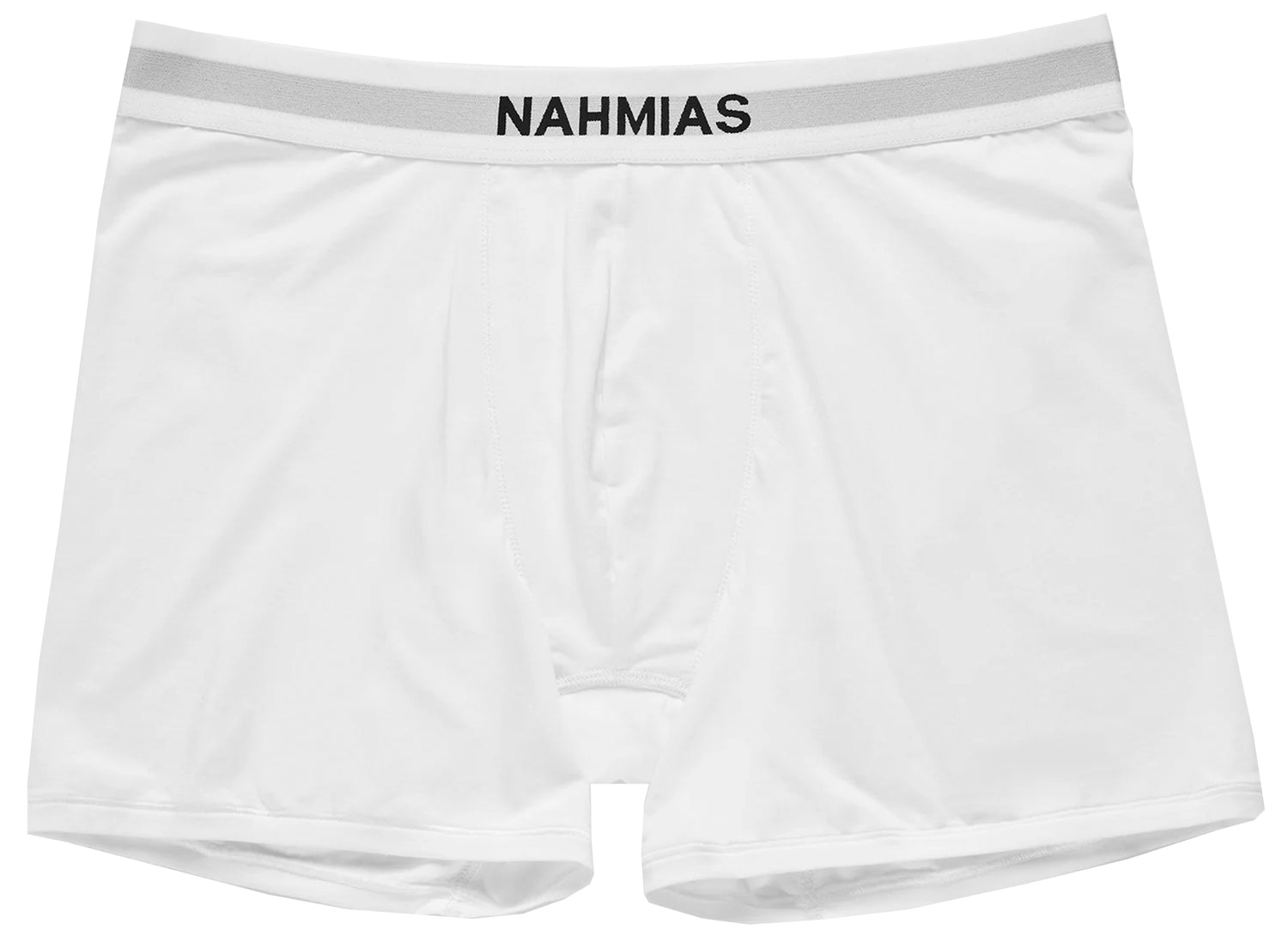 Nahmias Core Boxer Brief in White, men's boxer brief underwear