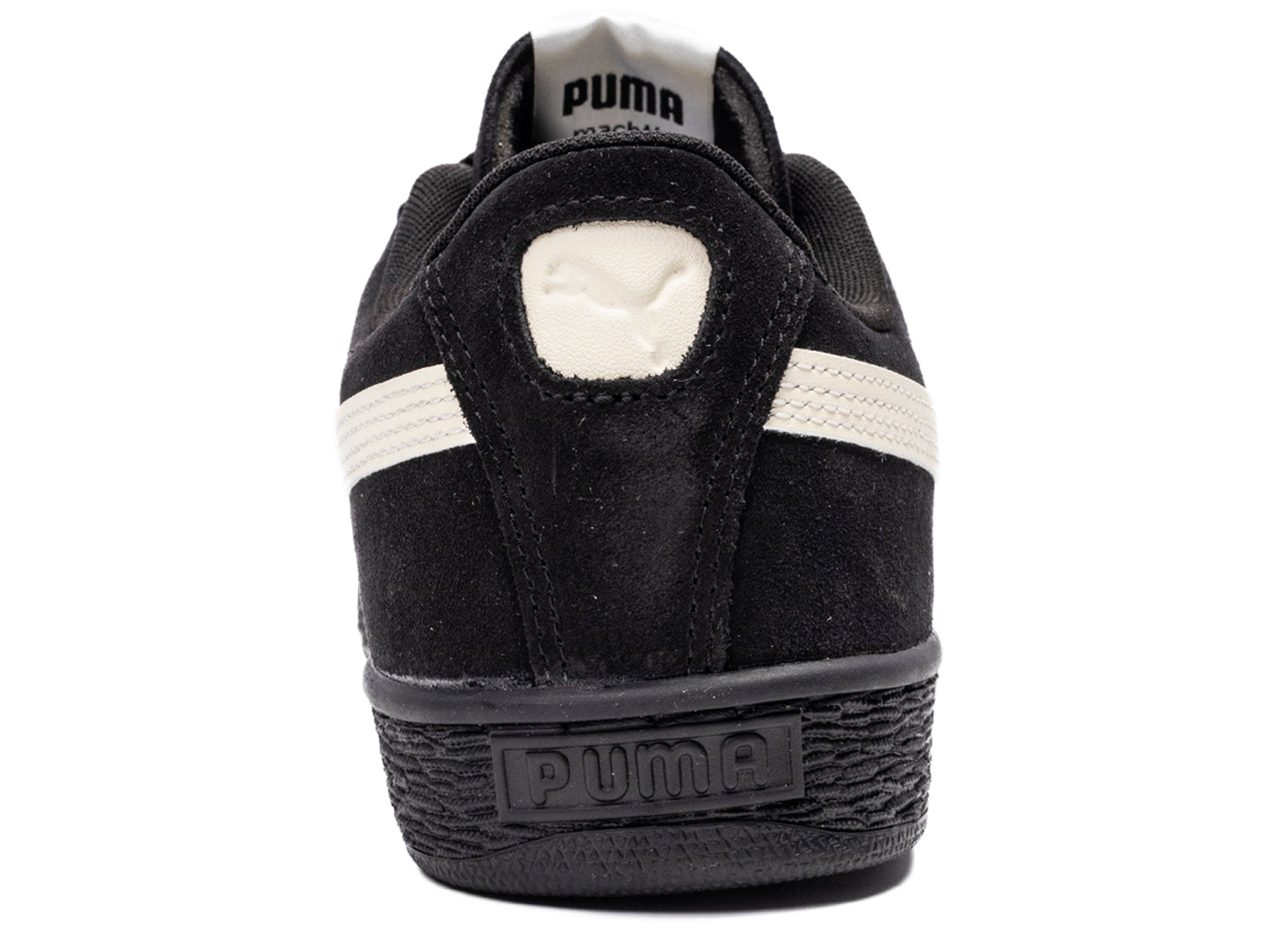 Puma Suede Charles F. Stead VI in PUMA Black / Alpine Snow, men's sneaker, view 2