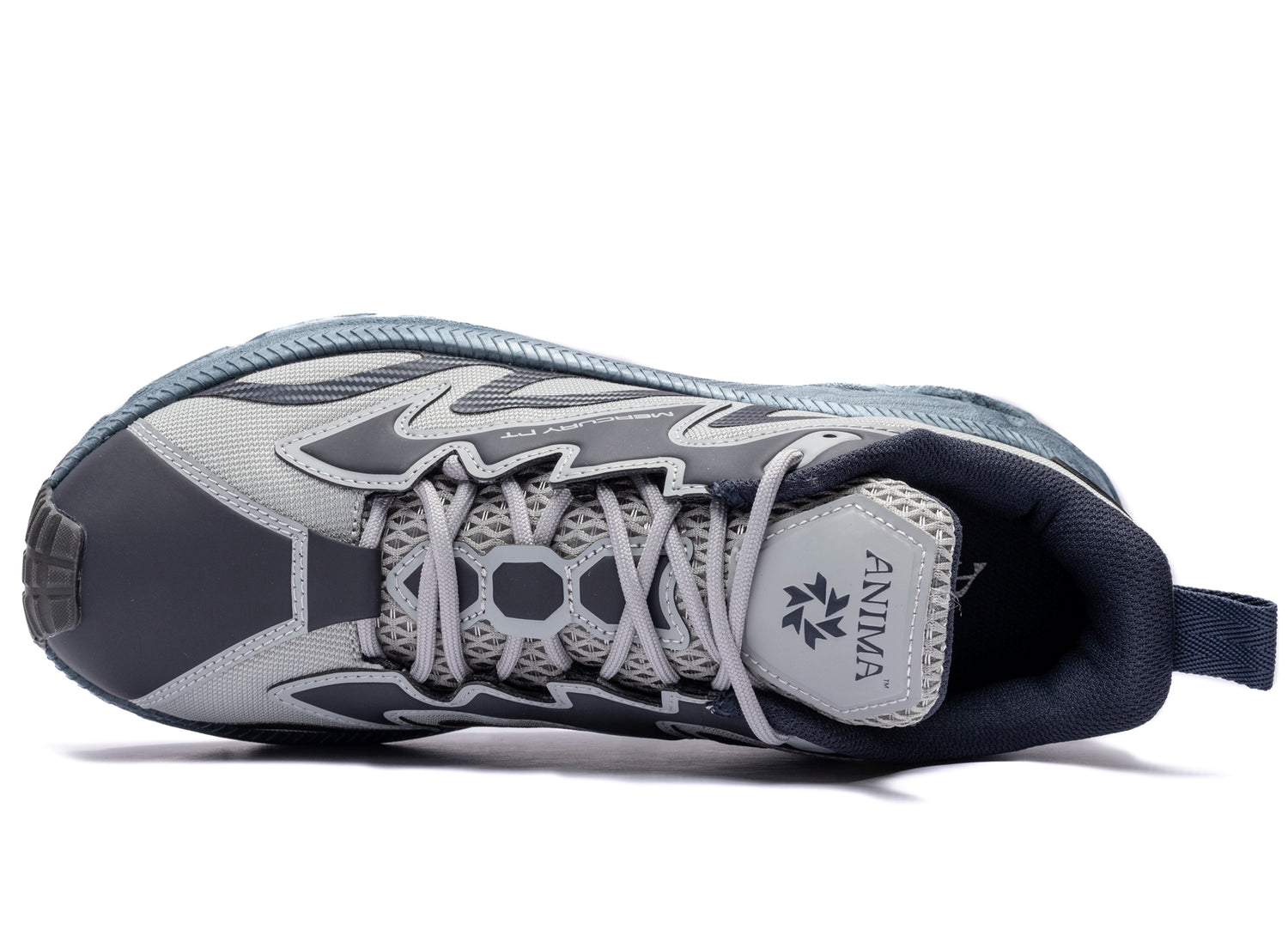 ANIMA Mercury RT in Blue and Grey, men's lifestyle sneaker, view 4
