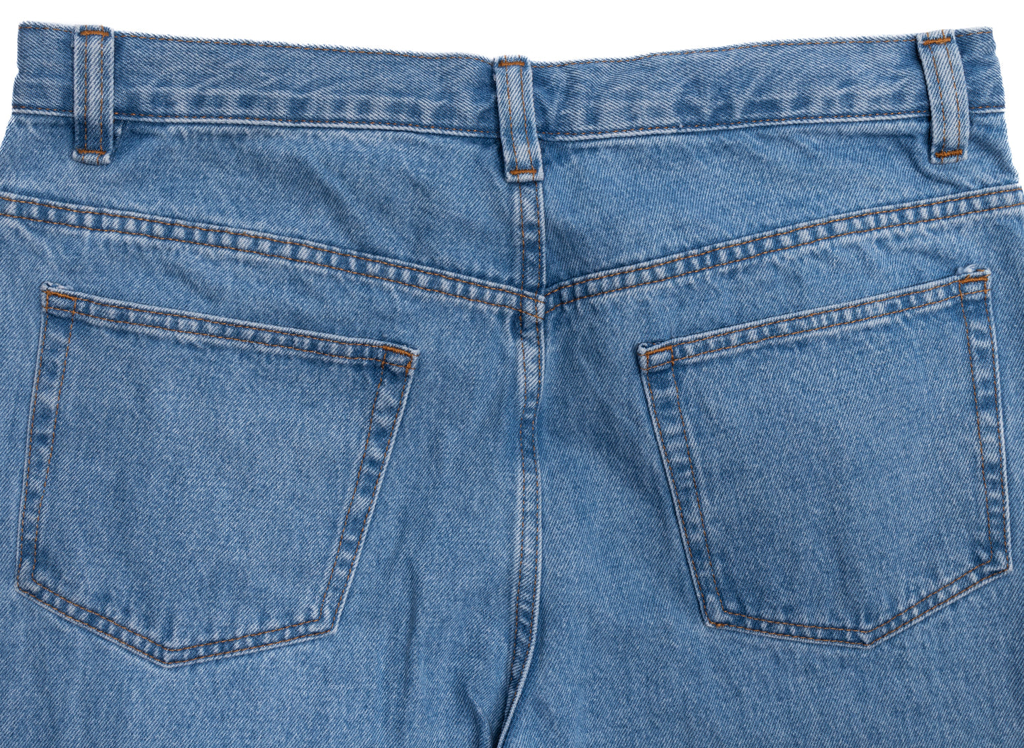 Jeans A.P.C. relajados con borde sin rematar