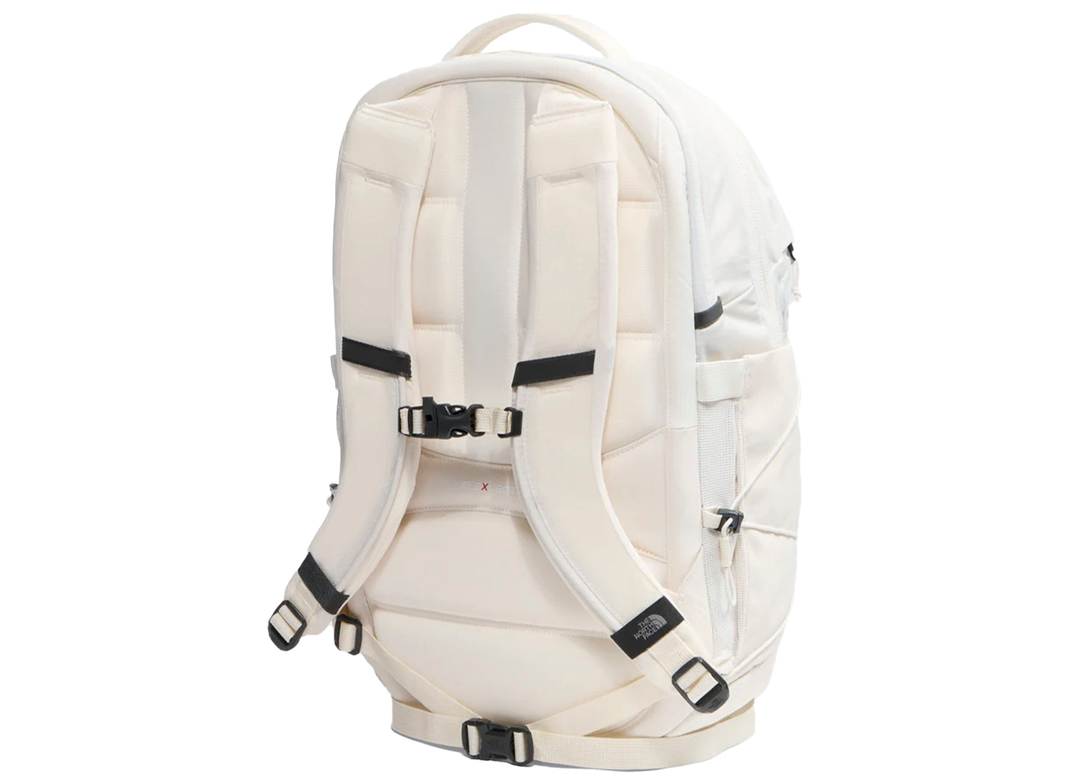 The North Face Borealis Patch Backpack in White Dune, women's backpack, view 3
